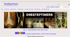 Desktop Screenshot of onesteptimers.com